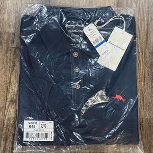 Tommy Bahama Navy “Emfielder 2.0” Polo LS